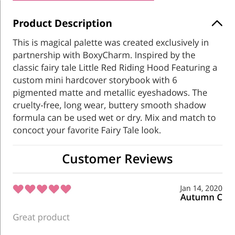 ❗️Storybook Cosmetics - Little Red Riding Hood - Picture 4 of 7